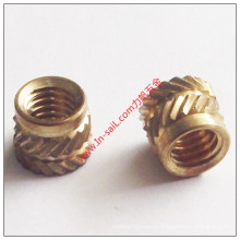 China Supplier Steel Brass Embedded Nut Manufacturer for Plastics